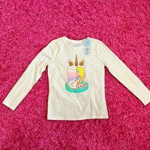 Cute Cat& Jack Unicorn shirt